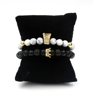 Bracelet Couple Roi Et Reine
