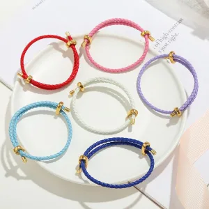 Bracelet Couple Cuir