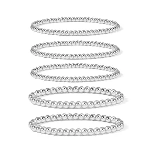 Bracelet Argent Homme Perle