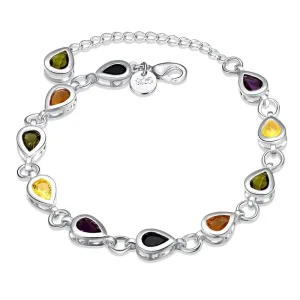 Bracelet Argent Femme Cristal