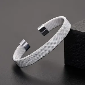 Bracelet Argent Homme Maille