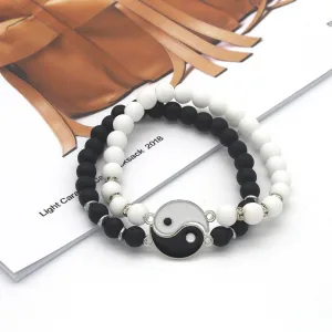 Bracelet Couple Yin Yang