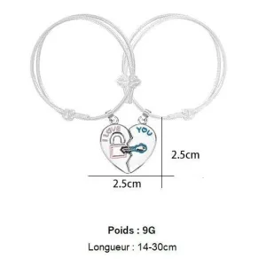 Bracelet Coeur Brisé