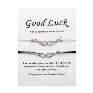 Bracelet Cordon Aile D'ange