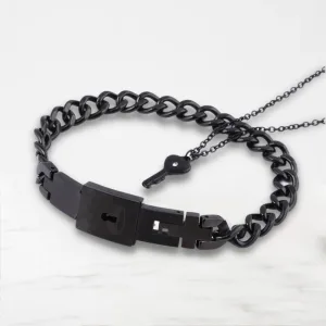 Bracelet Couple Avec Clé