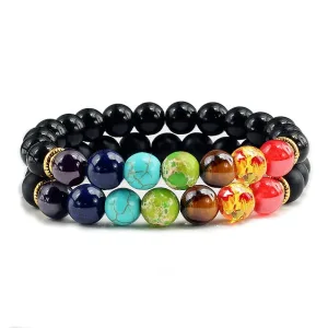 Bracelet Couple Chakra