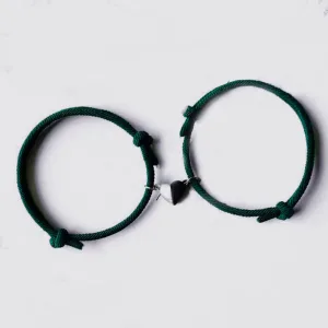 Bracelet Couple Coeur Divisé