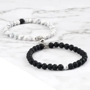 Bracelet Couple Distance Aimanté