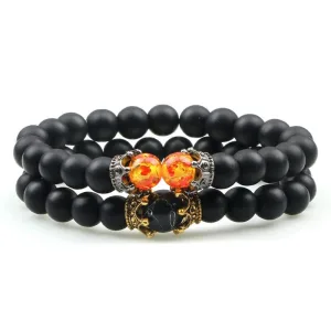 Bracelet Couple Distance Couronne