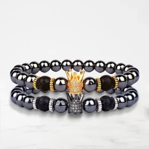 Bracelet Couple King Queen