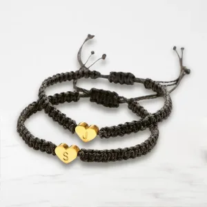 Bracelet Couple Lettre