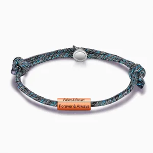 Bracelet Couple Magnétique Personnalisé