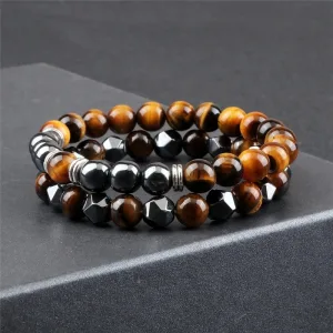 Bracelet Couple Oeil De Tigre