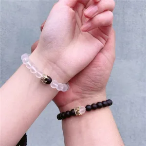 Bracelet Couple Pierre De Lune