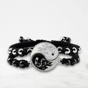 Bracelet Couple Yin Yang